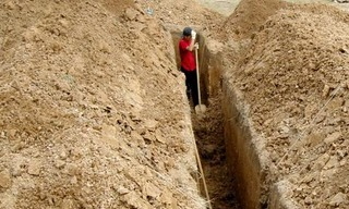 Копка траншей для фундамента от 945 руб. | ИП Садыков В. Р. в Серпухове