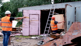 Демонтаж гаражей в Серпухове, цена от 1784 руб. – услуги под ключ от ИП Садыков В. Р.