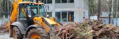Расчистка участка в Серпухове